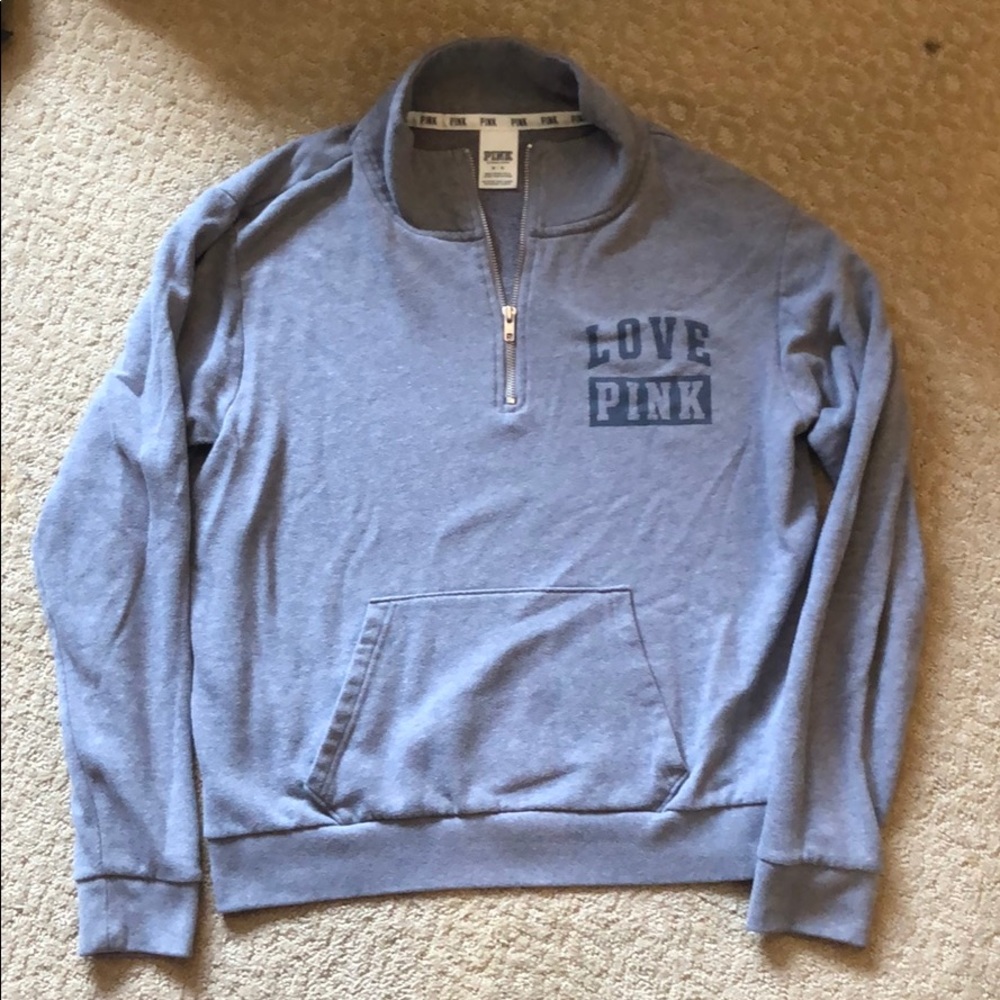 Victoria’s Secret PINK 3/4 ZipUp w/ Pocket
